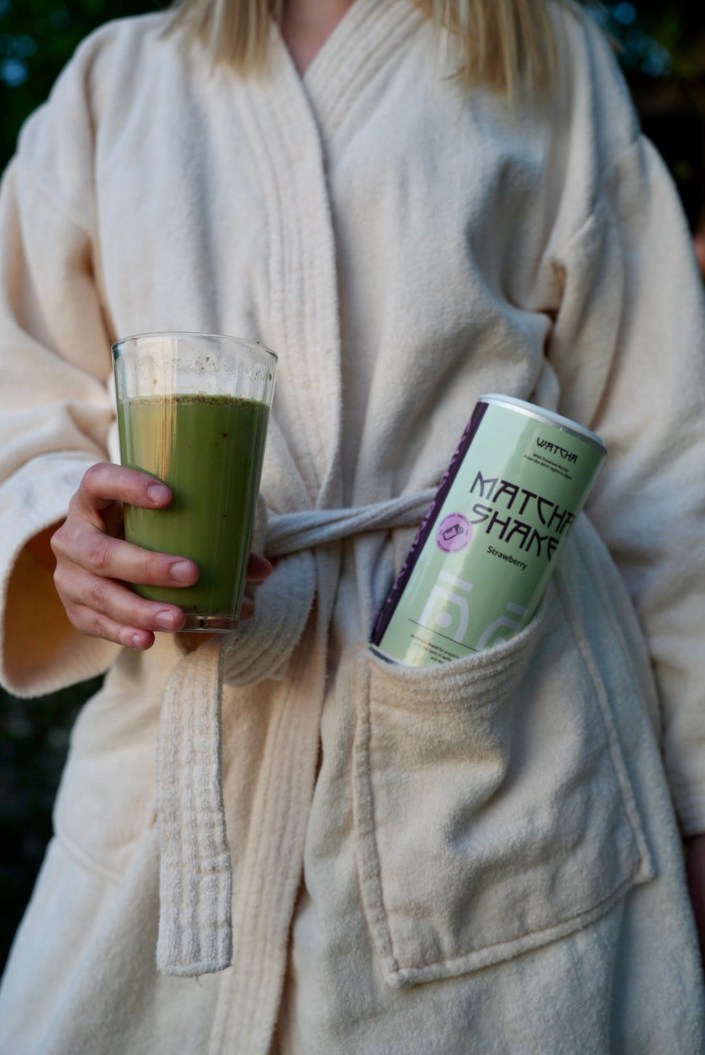 Strawberry Matcha Shake