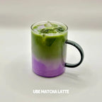 Gebruik Matcha en Ube Samen