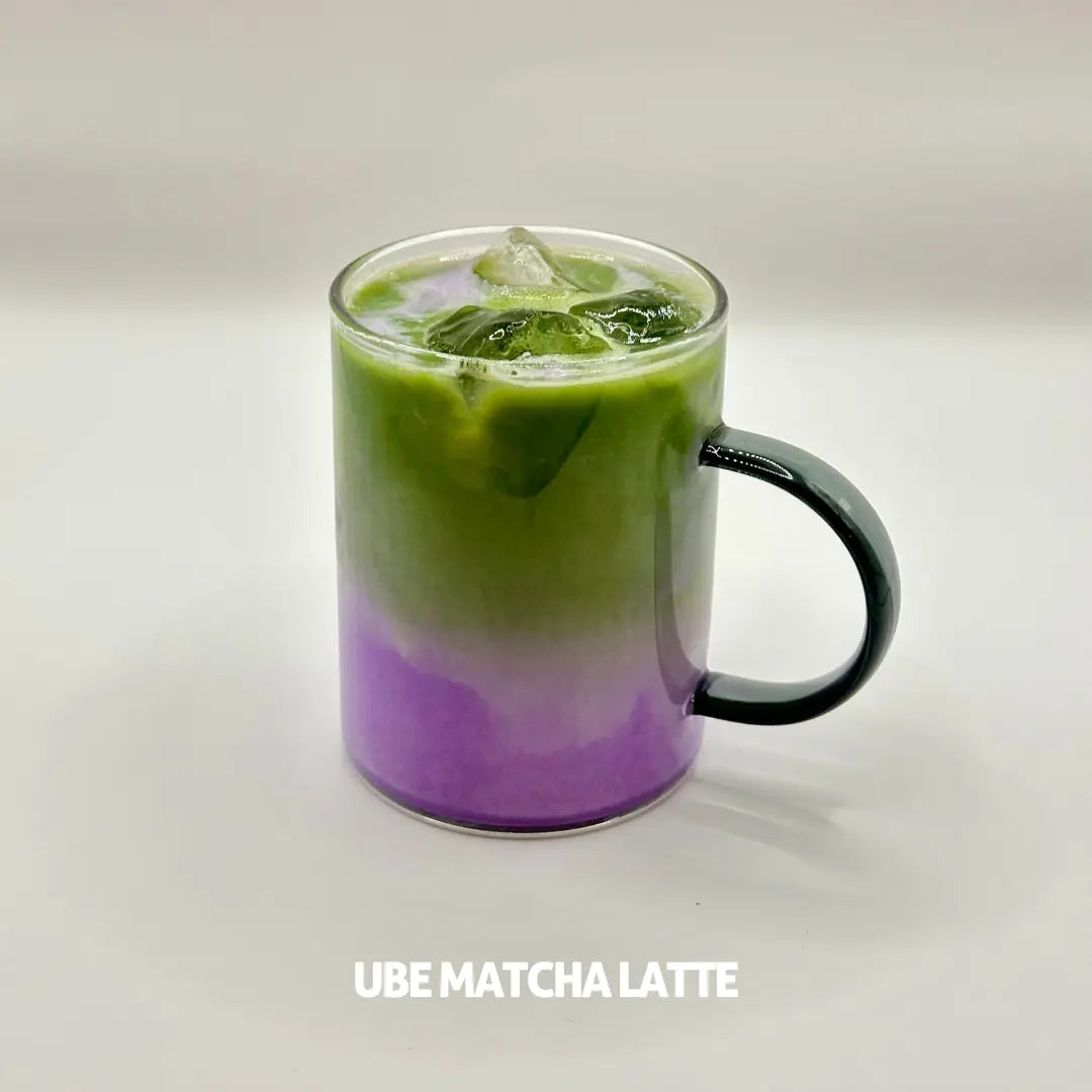 Gebruik Matcha en Ube Samen